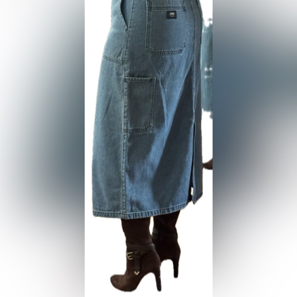 Vans denim skirt